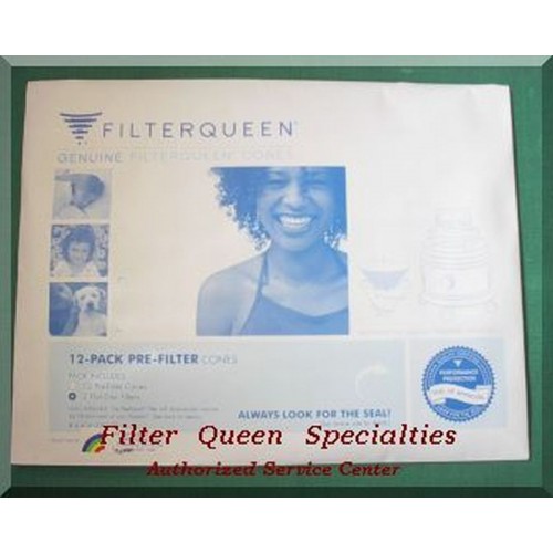 Filter Queen Genuine Filter Cones 12 PKG